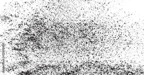 White black dust overlay grunge texture with distressed grain noise effect.  . Abstract grunge concrete wall texture with cracks scratches and dust overlay.  grain background with gradient ripple wave
