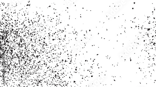 Dirty or dust film grain speck grit grunge overlay on white background grain noise Noise dot grain background with gradient ripple wave, vector grunge texture. Abstract grain noise background 