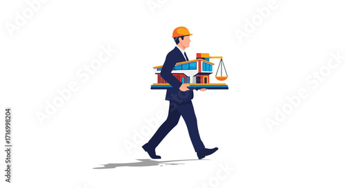 Architectural equilibrium: Balancing design, construction, and justice in property development visualization