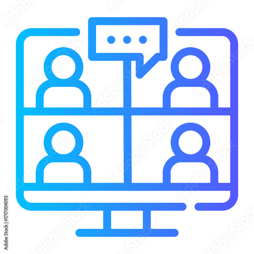 video conference icon