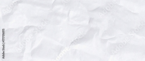 Generative AI, Waxed white paper with subtle creases