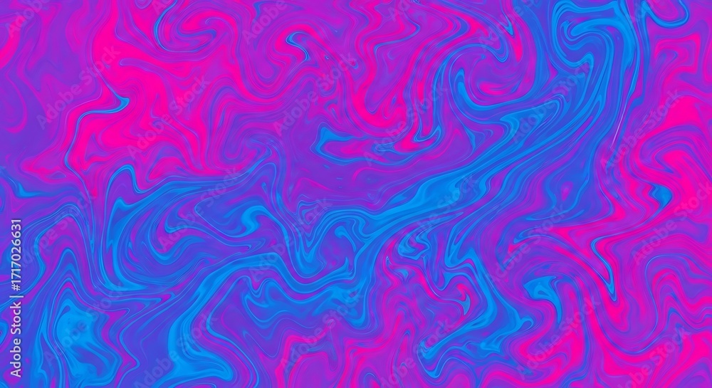 Fototapeta premium Abstract swirling pattern with vibrant pink and blue colors, creating a dynamic visual effect.