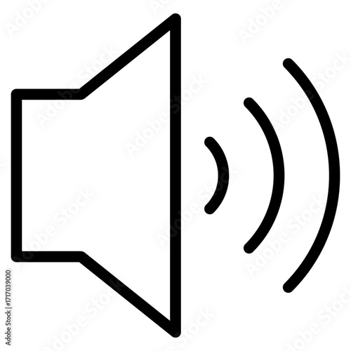speaker, sound icon