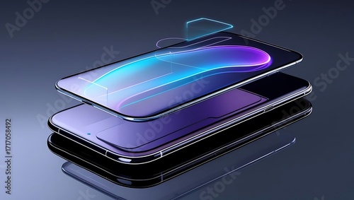 Modern smartphone screen protector application process