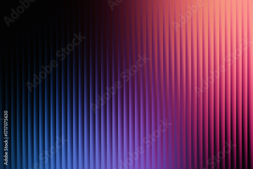 Abstract gradient of vertical lines in pink purple and blue color palette