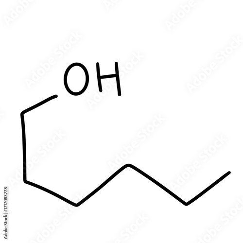 chemical bond hand draw