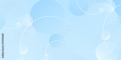 Abstract background gradient soft light blue bokeh for Graphic Business background hitech technology simple abstract modern design