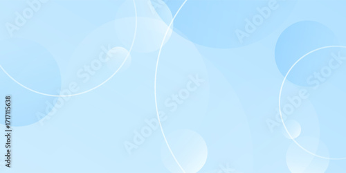 Abstract background gradient soft light blue bokeh for Graphic Business background hitech technology simple abstract modern