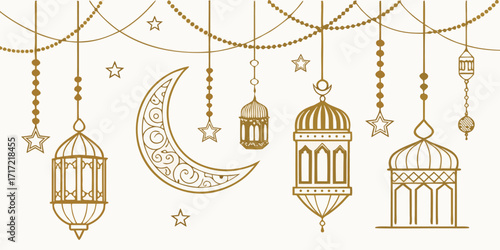 Create a high-resolution image featuring elegant Arabic calligraphy that says 'عيدكم مبارك' (Eidkum Mubarak) in a bold, artistic style. Use a modern black and gold color palette. Include the English t