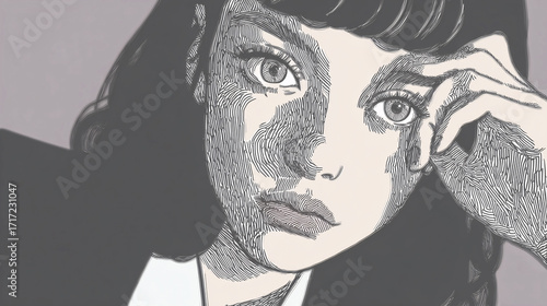 Office woman, femininity and business concept, empowered woman