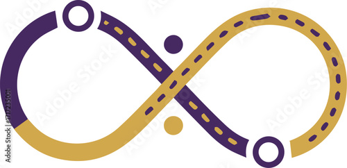 Intergenerational Legacy: Infinity Symbol of a Continuous Life Cycle