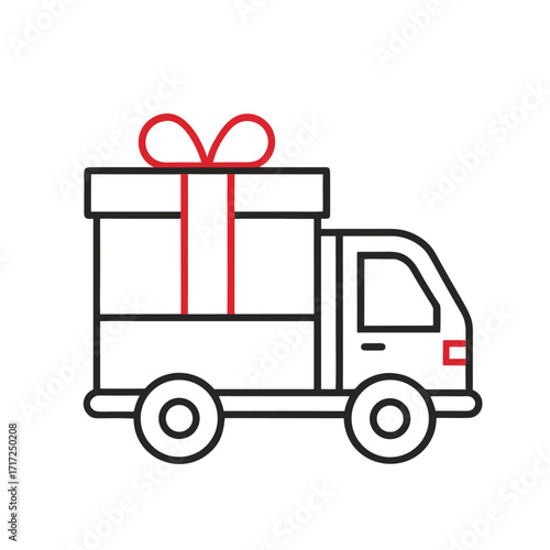 gift box with ribbon