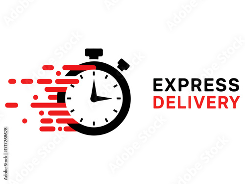 Express Delivery themed vector design