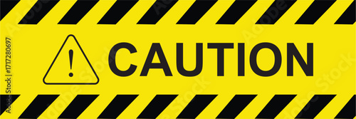 yellow caution tape icon. designed for industrial safety. roadwork construction. Caution tape border and safety stripe. Caution bar icon. Red circular no entry traffic sign with white horizontal bar