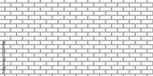 Texture brickwork block white concrete stucco isolated cement wall row urban interior limestone brick faced home and kitchen vintage wallpaper background.	