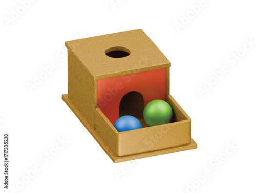 permanence box icon 3d illustration render