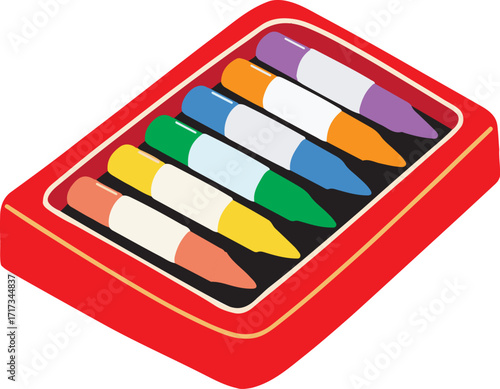 Colorful Drawing sticks. painting accessories for fine art. crayon pencils 