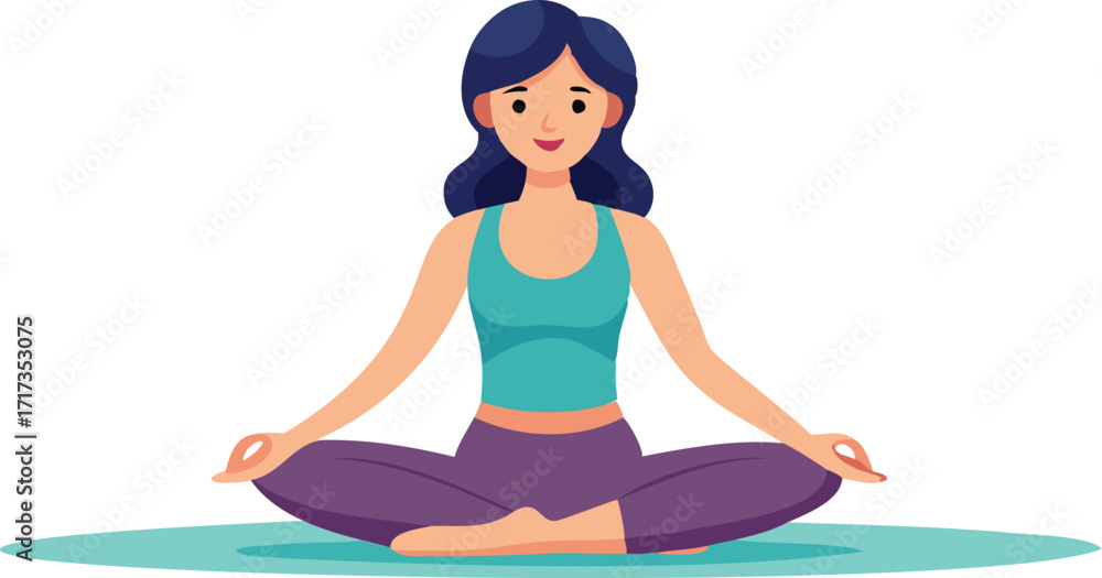 custom made wallpaper toronto digitalgirl in yoga pose