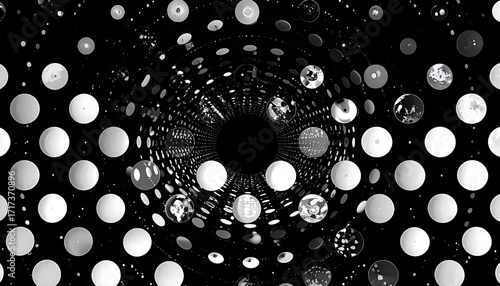Abstract Circular Pattern Design.