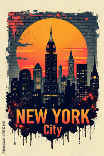 new york city illustration