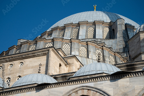 Cúpula de la Mezquita de Süleymaniye en Estambul, Turquía
