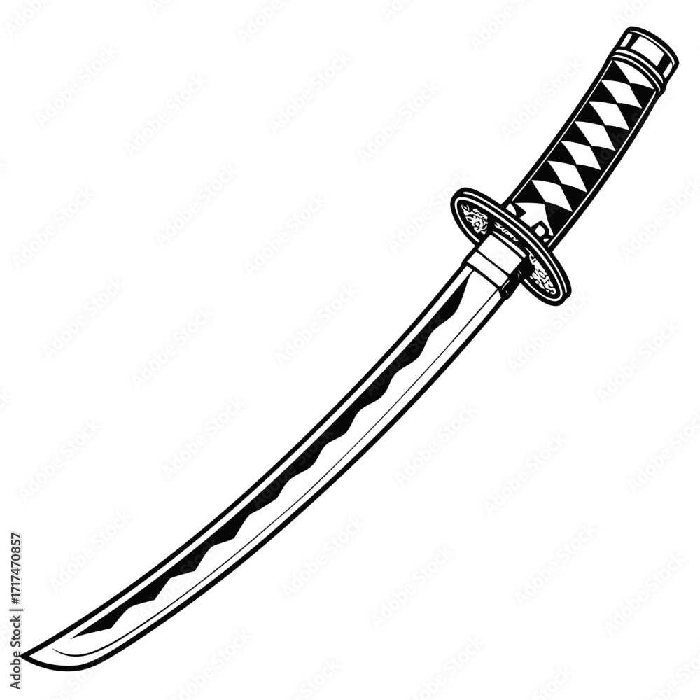 Foto sword vector illustration