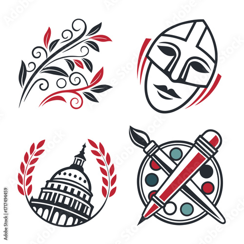 Creative Vector Masterpieces Icone Set.