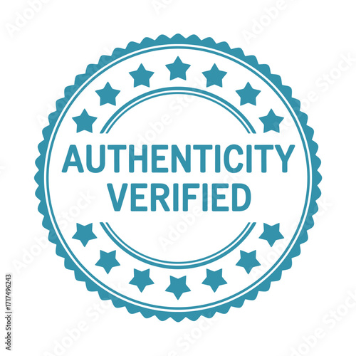 Authenticity verified seal of approval