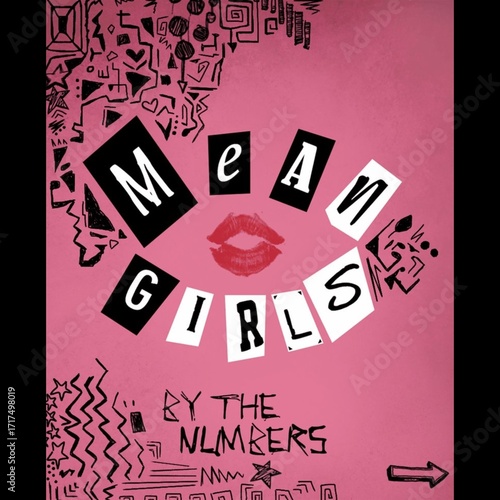 Tableau sur toile Mean girls poster