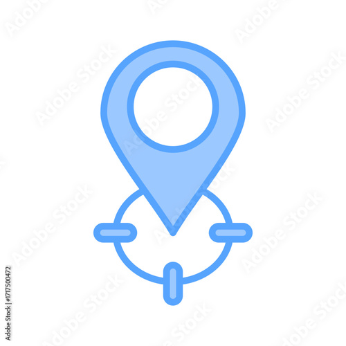 Position Blue Icon