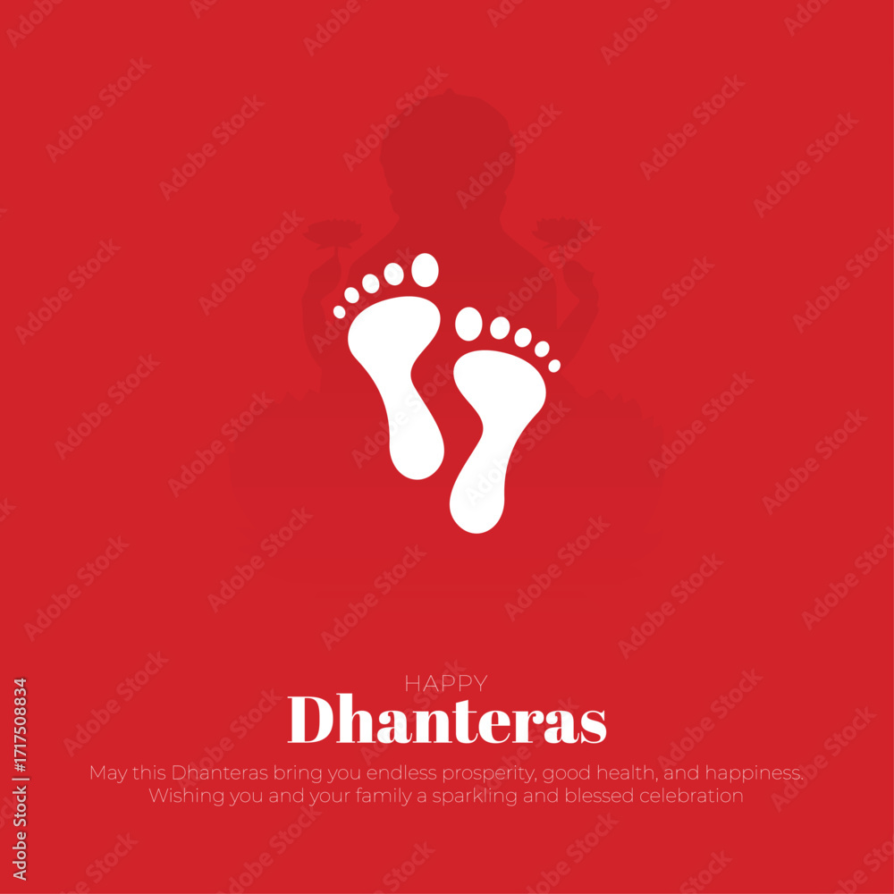 Φωτογραφία Happy Dhanteras Greeting Card Design, Hindu Festival of Prosperity with Diyas, Golden Coins, and Sparkling Lights, vector illustration