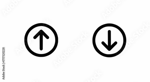 Icon increase and decrease