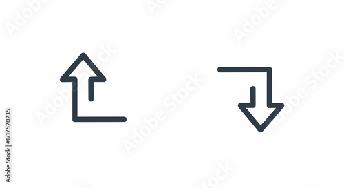 Icon increase and decrease