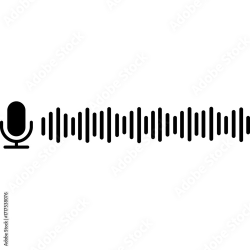 Podcast Audio Wave