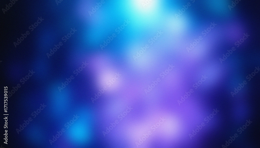 Fototapeta premium Abstract Blurred Background with Blue Purple and White Bokeh Lights bright