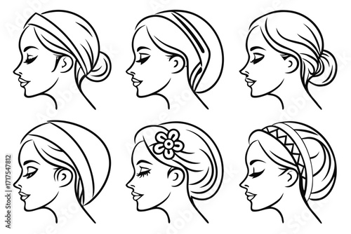 vector illustration of a woman