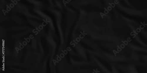 Ripped element torn paper texture. Black crumpled recycled craft paper texture background. Abstract shape background with space paper for text. Minimal wrinkled rough canvas paper texture.	