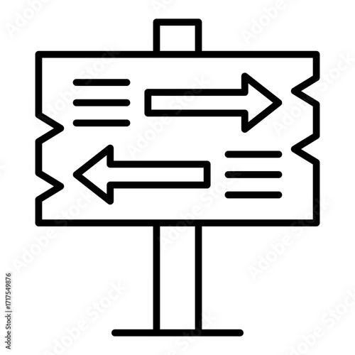 Signpost Icon