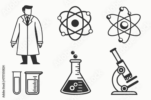 science and chemistry icon