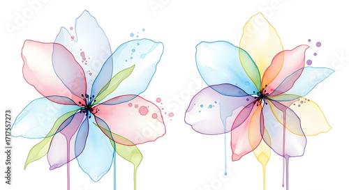 abstract flower background