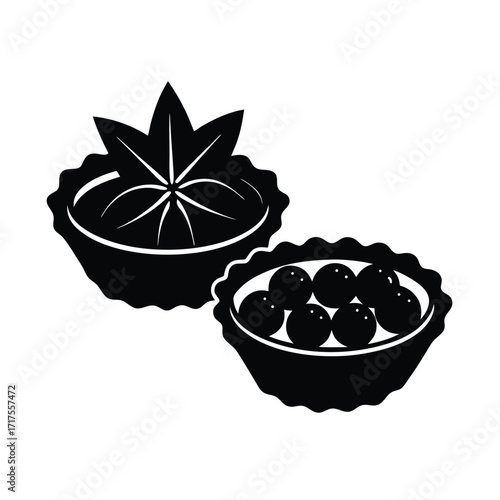 baklava tartlets fruit