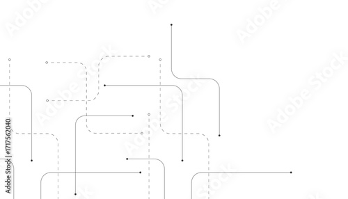 Abstract background with technology circuit board texture. Modern electronic motherboard texture. Creative idea for internet technology. Tech concept for header, web banner, website, presentation.