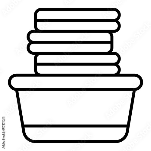 Laundry basket Icon