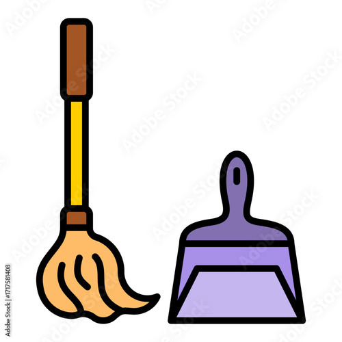 Sweeping tools Icon