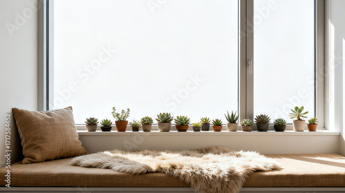 White tiger leather sofa