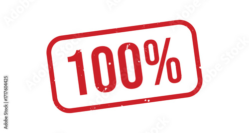 100 Percent red rubber stamp. 100 Percent Grunge design with dust scratches.
100 Percent sign, logo, badge, icon, sticker, label, emblem, stamp, symbol isolated illustration.