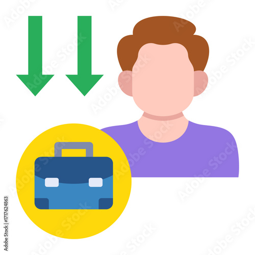 Job promotion Icon