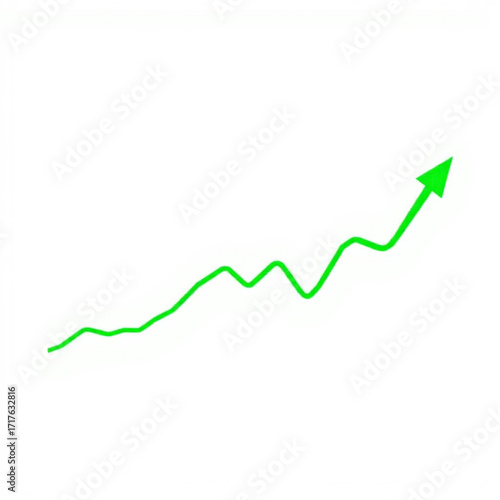 Transparent or png stock market investment trading graph growth.Trade business analytics graph and financial chart.