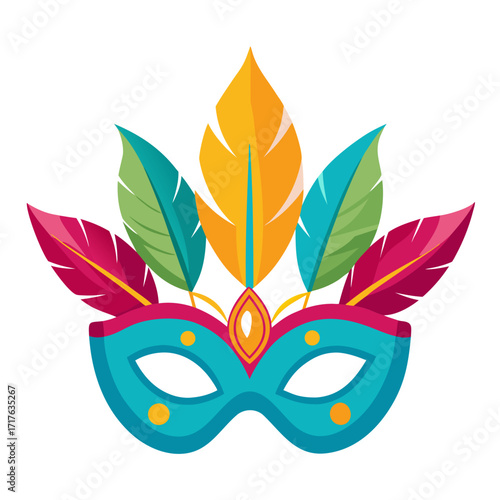 Party Mask Vector Icon