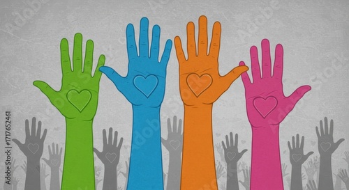 Diverse Hands with Hearts, Community Support